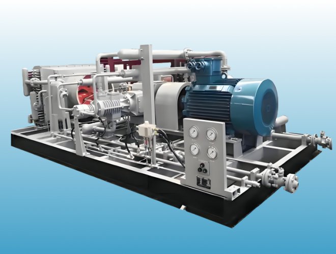 BOG壓縮機(jī)：BOG回收到LNG儲罐